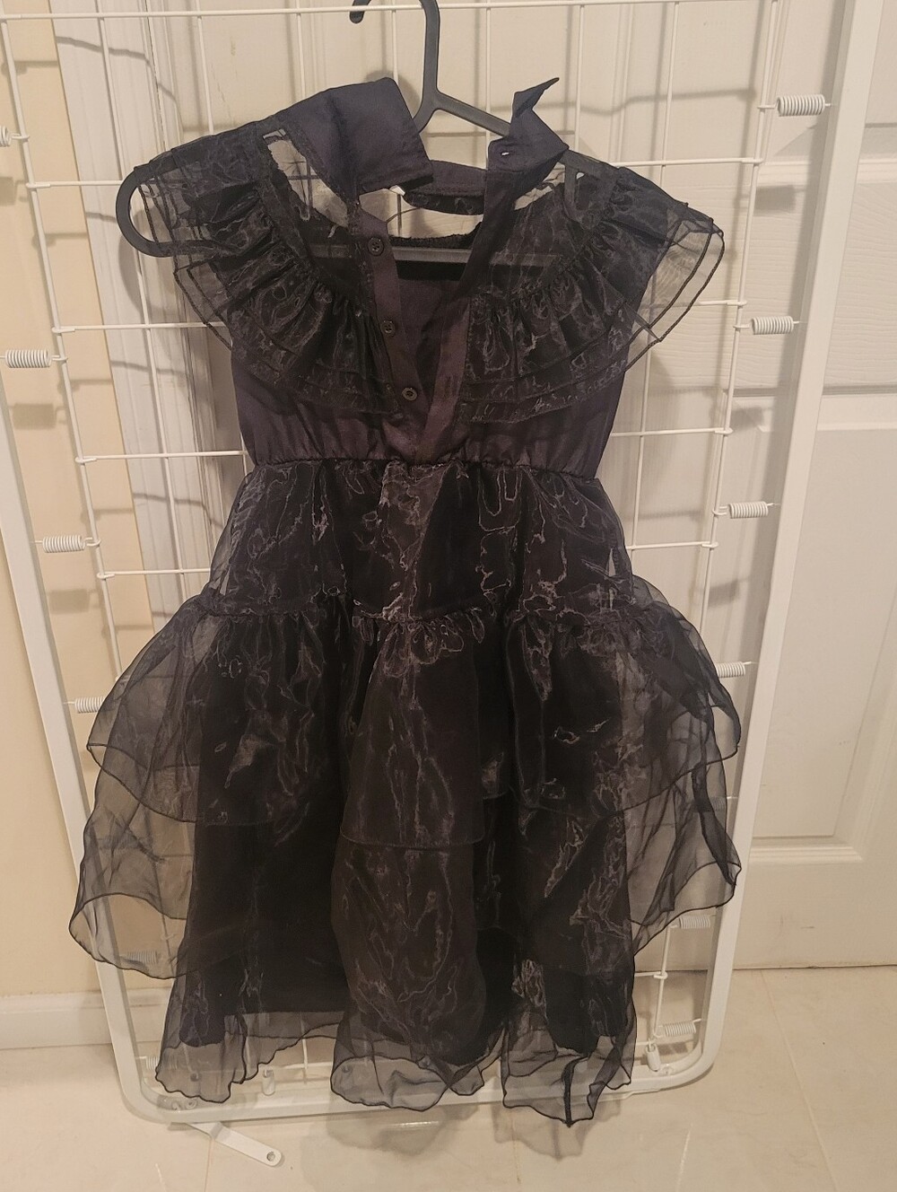 Wednesday Kids Halloween Costume Adams Family Size 6-8